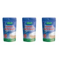 Nuage® Vapour Bath Salts Soothing Relaxing Menthol & Eucalyptus 450g - Pack of 3
