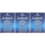 Goddards Long Term Silver Polish Cloth - Pack of 3