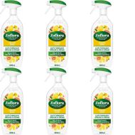Zoflora Disinfectant Cleaner Spray Lemon Zing 800ml - Pack of 6