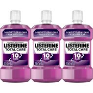 Listerine Mouthwash Total Care Anti-Bacterial Clean Mint 500ml - Pack of 3