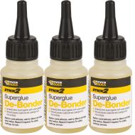 Everbuild Stick 2 SuperGlue De-Bonder 20ML - Pack of 3