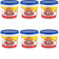 Everbuild Ready Mixed Filler All Purpose White 1kg - Pack of 6