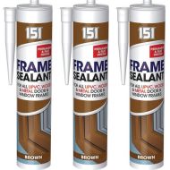 151 Brown Frame Sealant For Permanent and Fast Drying 280ML - Pack of 3