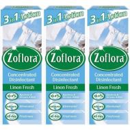 Zoflora Concentrated Disinfectant Linen Fresh 3in1 Action 120ml - Pack of 3