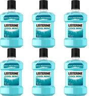 Listerine Cool Mint Mouthwash 1 Litre - Pack of 6