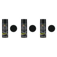 Paint Factory Hammered Effect Spray Paint Black 400ml - Pack of 3