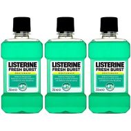 Listerine Fresh Burst Mouthwash 250ml - Pack of 3
