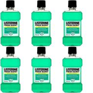 Listerine Fresh Burst Mouthwash 250ml - Pack of 6