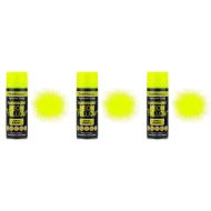 Paint Factory All Purpose Neon Yellow Spray Can 400 ml - Pack of 3