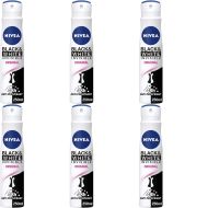 Nivea Black And White Invisible Original Antiperspirant Women Spray 150ml - Pack of 6