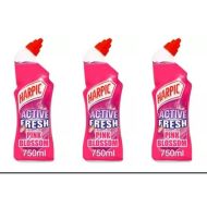 Harpic Active Fresh Pink Blossom 750ml - Pack of 3