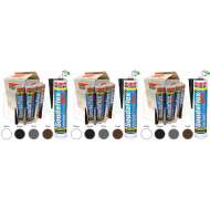Soudal Soudaflex 40 FC Polyurethane Sealant/Adhesive White 310ml - Pack of 3