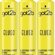 Schwarzkopf GOT2B Blasting Freeze Spray 300ml - Pack of 3