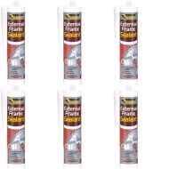 Everbuild Window and Door Frame Acrylic Sealant White 290ml - Pack of 6