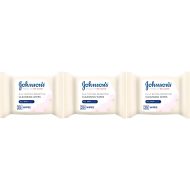 Johnsons Makeup Be Gone Extra Sensitive Wipes - 25 Wipes - Pack of 3