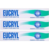 Eucryl Toothpaste Freshmint powerful Stain Removal 50ml - Pack of 3