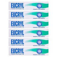 Eucryl Toothpaste Freshmint powerful Stain Removal 50ml - Pack of 6