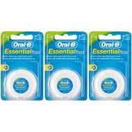 Oral B Essential Waxed Mint Floss 50m - Pack of 3