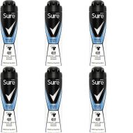 Sure Men Deodorant Invisible Ice 150ml - Pack of 6
