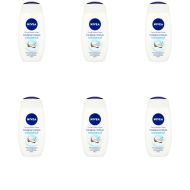 Nivea Shower Coconut Cream 250ml - Pack of 6