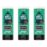 Original Source Mint & Tea Tree Shower 250ml - Pack of 3