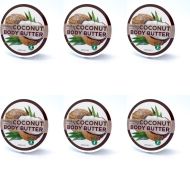 Derma V10 Coconut Body Butter Deep Moisturizing & Nourishment 220ml - Pack of 6