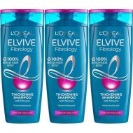 L'Oreal Elvive Fibrology Thickening Shampoo 250ml - Pack of 3