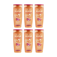 L'Oreal Paris Elvive Dream Lengths Long Hair Restoring Shampoo 250ml - Pack of 6