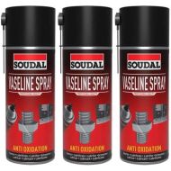 Soudal Vaseline Spray 400ml - Pack of 3