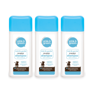 Pride & Groom Mild & Gentle Puppy Shampoo with Coconut Oil 300ml - Pack of 3