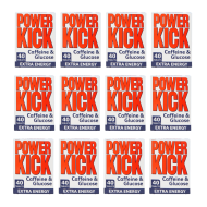 Power Kick Tablets Caffeine & Glucose 40 Tablets - Pack of 12