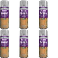 Paint Factory Yacht Varnish All Purpose Clear Gloss Finish 400ml - Pack of 6