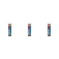 Soudal Silirub LMN Neutral Silicone Sealant Anthracite Grey 300ml - Pack of 3