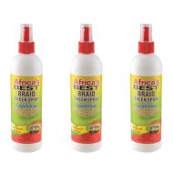 Africa's Best Braid Sheen Spray with Conditioner 355ML - Pack of 3