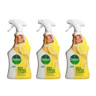 Dettol Floor & Multipurpose Cleaner Disinfectant 4in1 Citrus 750ml - Pack of 3