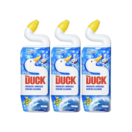 Duck Toilet Liquid Cleaner Marine 750ml - Pack of 3
