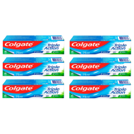 Colgate Toothpaste Triple Action Original Mint 75ml - Pack of 6