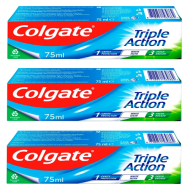 Colgate Toothpaste Triple Action Original Mint 75ml - Pack of 3