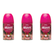 Airpure Automatic Air Freshener Refill Sparkling Berry 250ml can on a shelf

