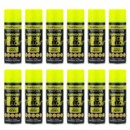 Paint Factory All Purpose Neon Yellow Spray Can 400 ml - Pack of 12