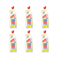 Harpic Bleach White & Shine Citrus Fresh Toilet Cleaner 750ml - Pack of 6