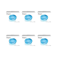 Pears Pure & Gentle Transparent Soap with Mint Extracts 125g - Pack of 6