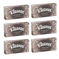 Kleenex Ultra Soft Facial Tissues 64's - Pack of 6