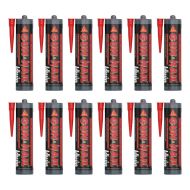 Everbuild Gun A Nail High Strength Building Adhesive White 295 ml - Pack of 12