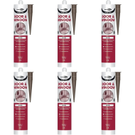 Bond It Frame-Mate Door & Window Brown Sealant 310ml  - Pack of 6