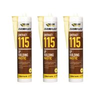 Everbuild Everflex 115 GP Building Mastic Brown 285ML