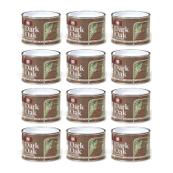151 Coatings High Gloss Dark Oak Wood Varnish Tin 180ML - Pack of 12