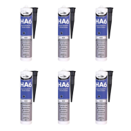  Bond It Premiere HA6 Black Marine Grade RTV Silicone Sealant 310ml  - Pack of 6