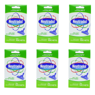 Neutradol Vac Deodorizer Super Fresh Green - Pack of 6
