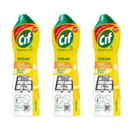 Cif Cream Cleaner Lemon 500ML - Pack of 3